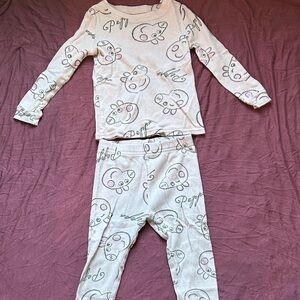 Kids Pink  Peppa Pig Pajama Set